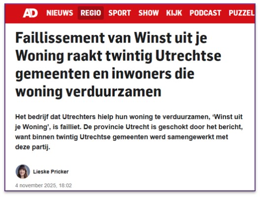 Winst Uit Je Woning failliet, wat betekent dat voor jou?
